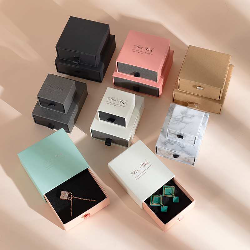 Elegant Multi-Purpose Drawer Jewelry Boxes 展示图 10
