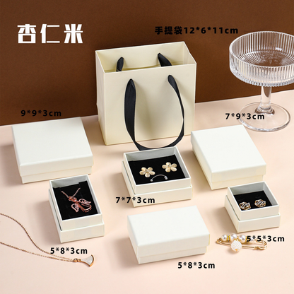 Multi-Purpose Colorful Lid-and-Base Jewelry Boxes 展示图 1