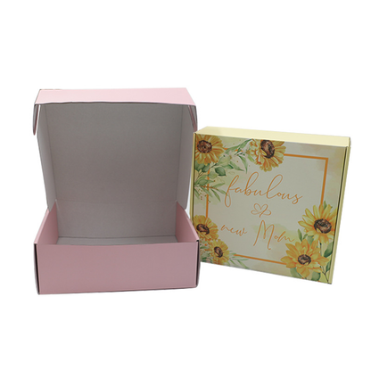 Custom Logo Color Corrugated Mailer Boxes 展示图 1
