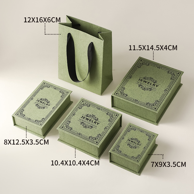 Book-Style Magnetic Jewelry Box 展示图 9