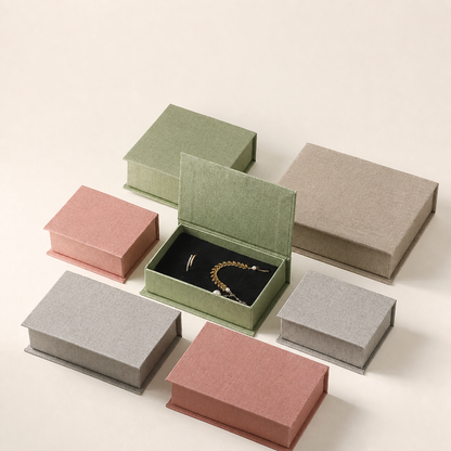 Magnetic Flip-Top Multi-Purpose Jewelry Box 展示图 7