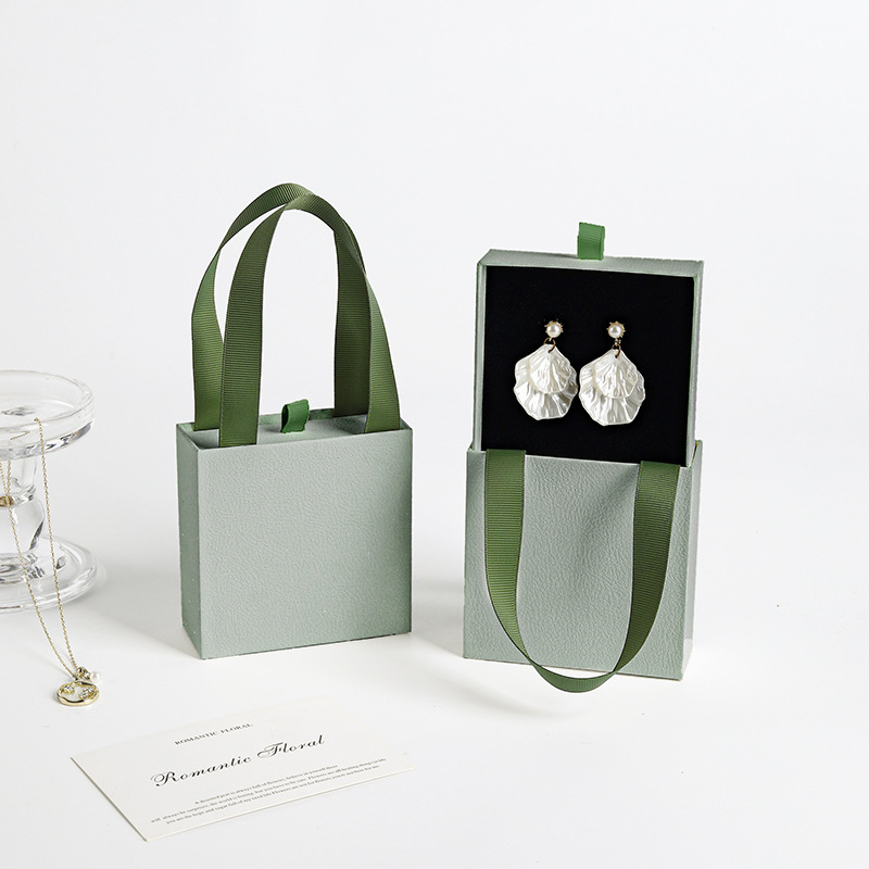 Handled Custom Logo Drawer Jewelry Boxes 展示图 10